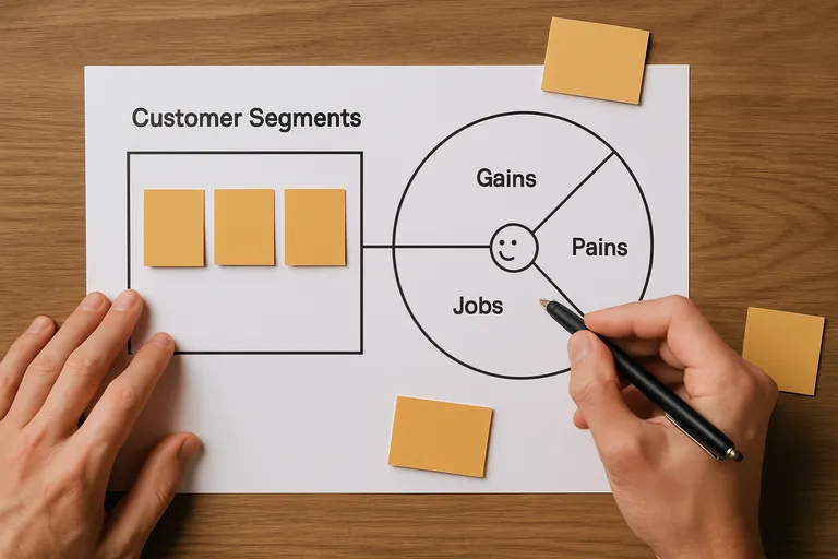 Essentiële bouwstenen van de customer value map