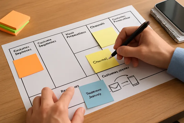Je channel-mix ontwerpen in het business model canvas