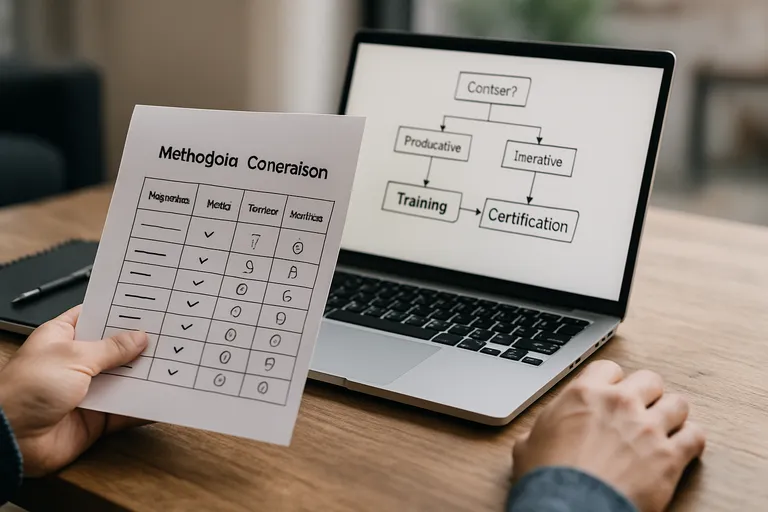 Belangrijkste methodieken en wanneer je welke kiest