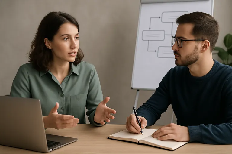 De stappen van de Pendleton-methode