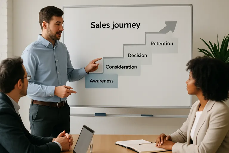 Fases van de sales journey