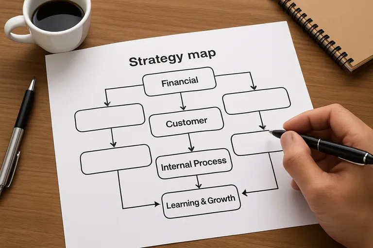 Je eigen balanced scorecard template bouwen