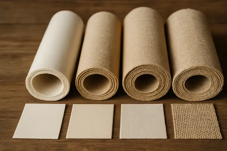 Soorten canvas en eigenschappen