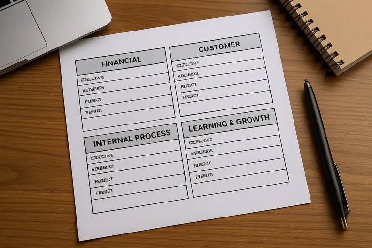Wat is een balanced scorecard template